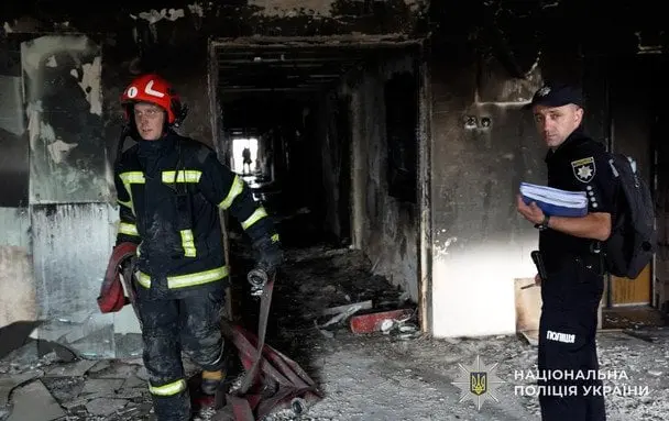 Вибух та пожежа у готелі Львова: поліція назвала причину (фото)