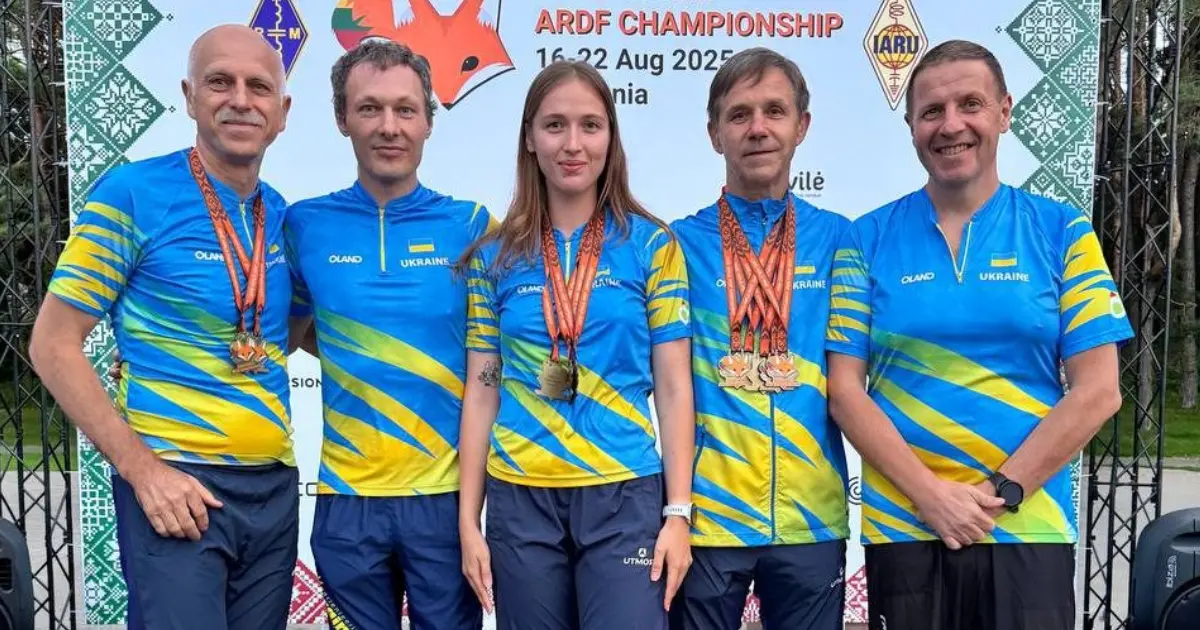 Вінничани вибороли 10 медалей на чемпіонаті світу зі спортивної радіопеленгації