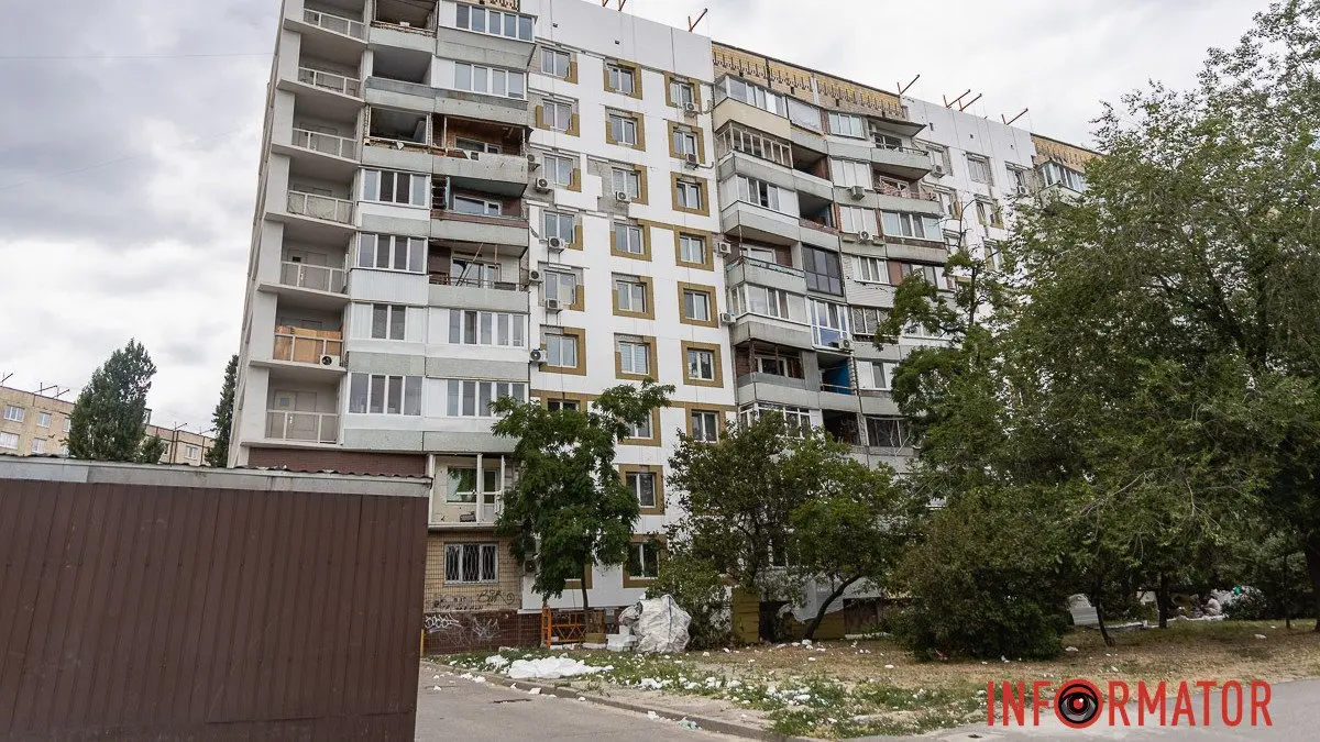 У Дніпрі за 85 мільйонів почали утеплювати фасад будинку №118 на Перемозі