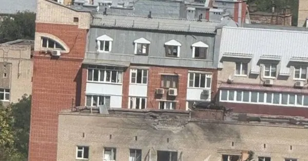 Дрон атакував багатоповерхівку в Ростові-на-Дону