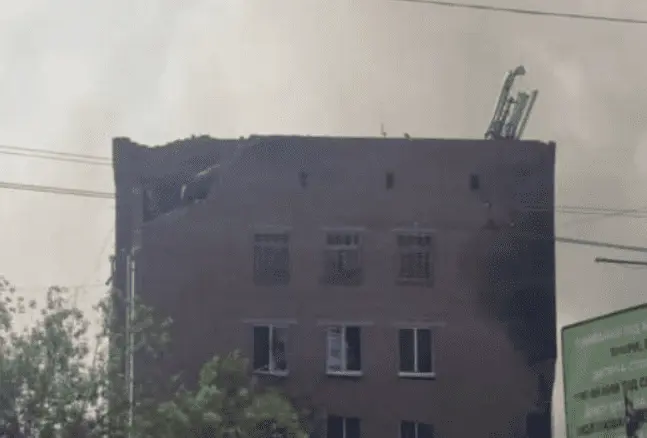 Удар дронами по будівлі ТЦК в Полтаві: щонайменше загинули двоє людей, 11 – поранено