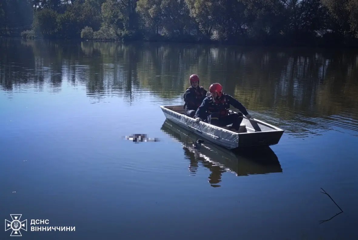 Зі ставка на Вінниччині витягли тіло чоловіка