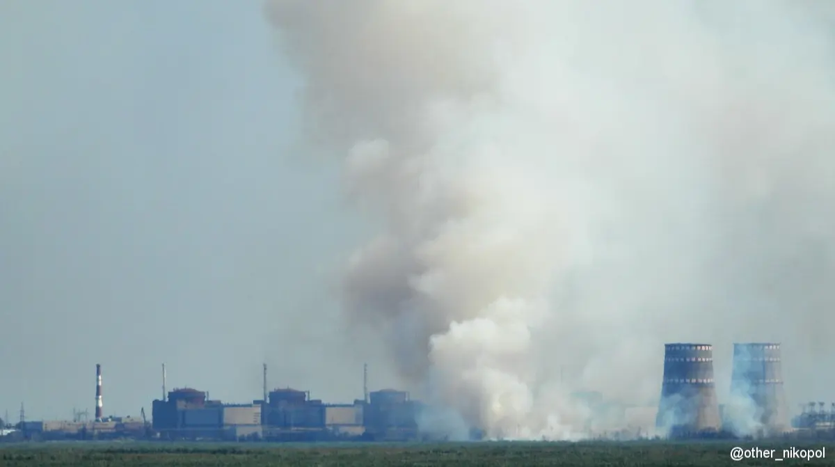 Запорізька АЕС: Повідомлення про пожежу у вантажному порту