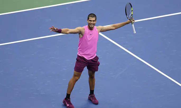 Реал поздравил Алькараса с победой на US Open