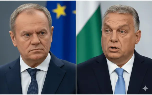 Туск публічно запитав Орбана про його позицію щодо війни в Україні: що відповів друг Путіна