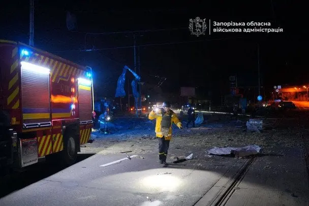 Нічна атака на Запоріжжя: ворог ударив двома дронами (фото)