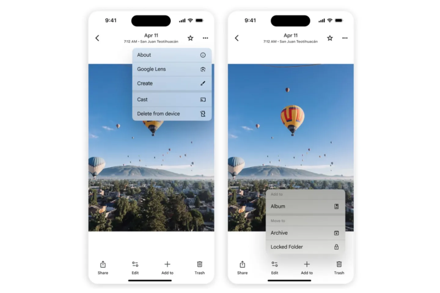 Google Photos отримав кілька вдосконалень