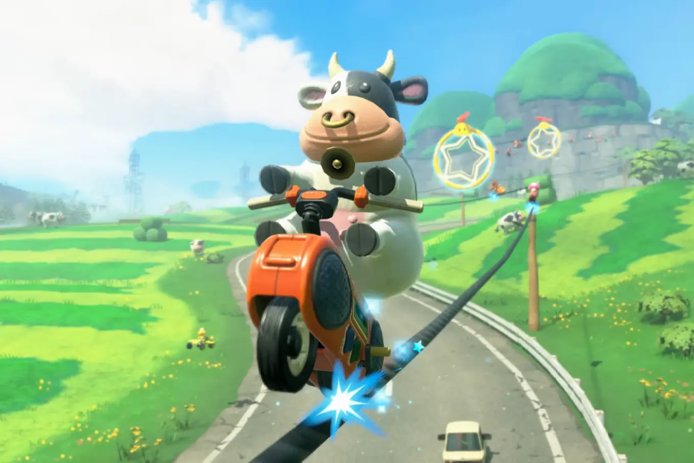 PETA закликає Nintendo прибрати носове кільце у персонажа-корови з Mario Kart