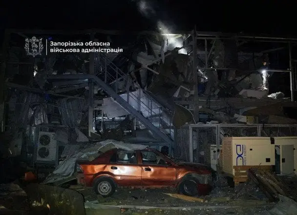 У Запоріжжі внаслідок атаки РФ без світла залишилось майже 9 тисяч абонентів
