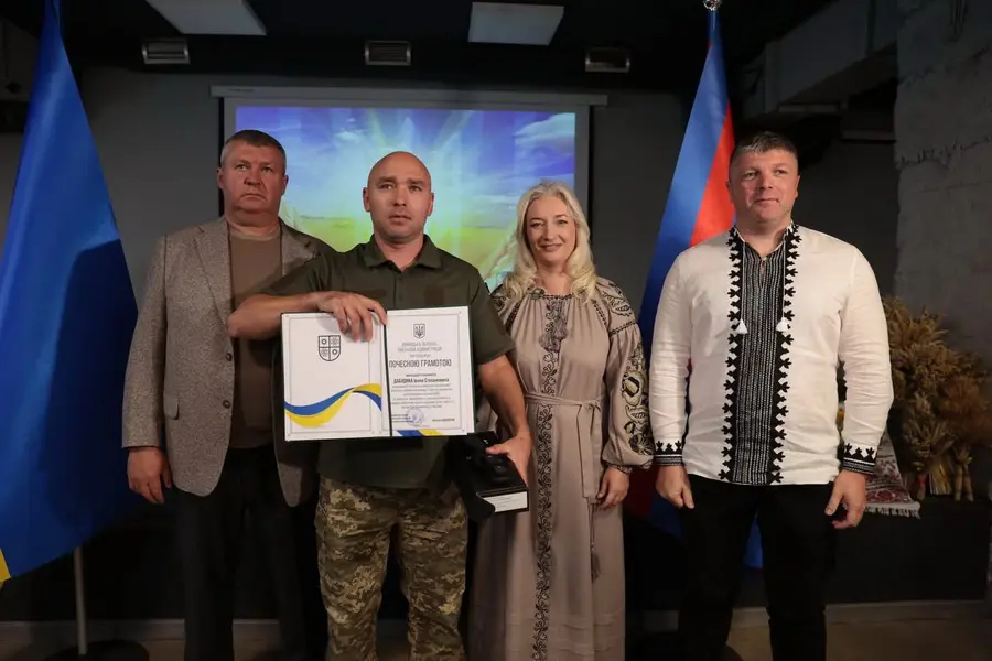На Вінниччині з нагоди Дня Незалежності України вручили державні нагороди