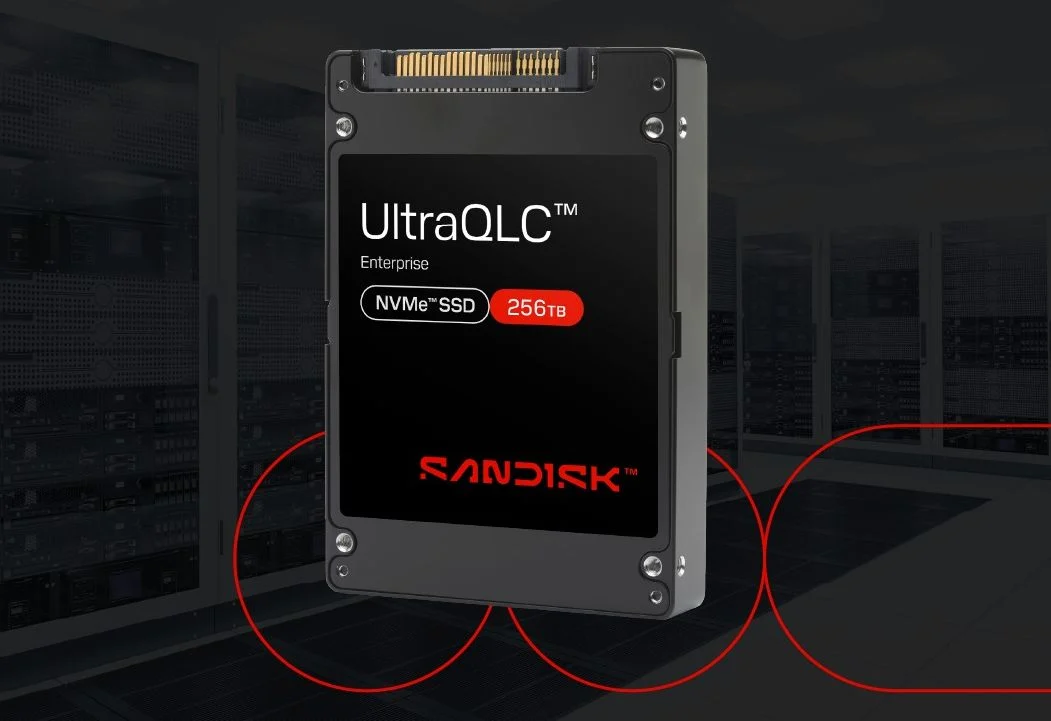 SanDisk представляє SSD-накопичувач ємністю 256 ТБ