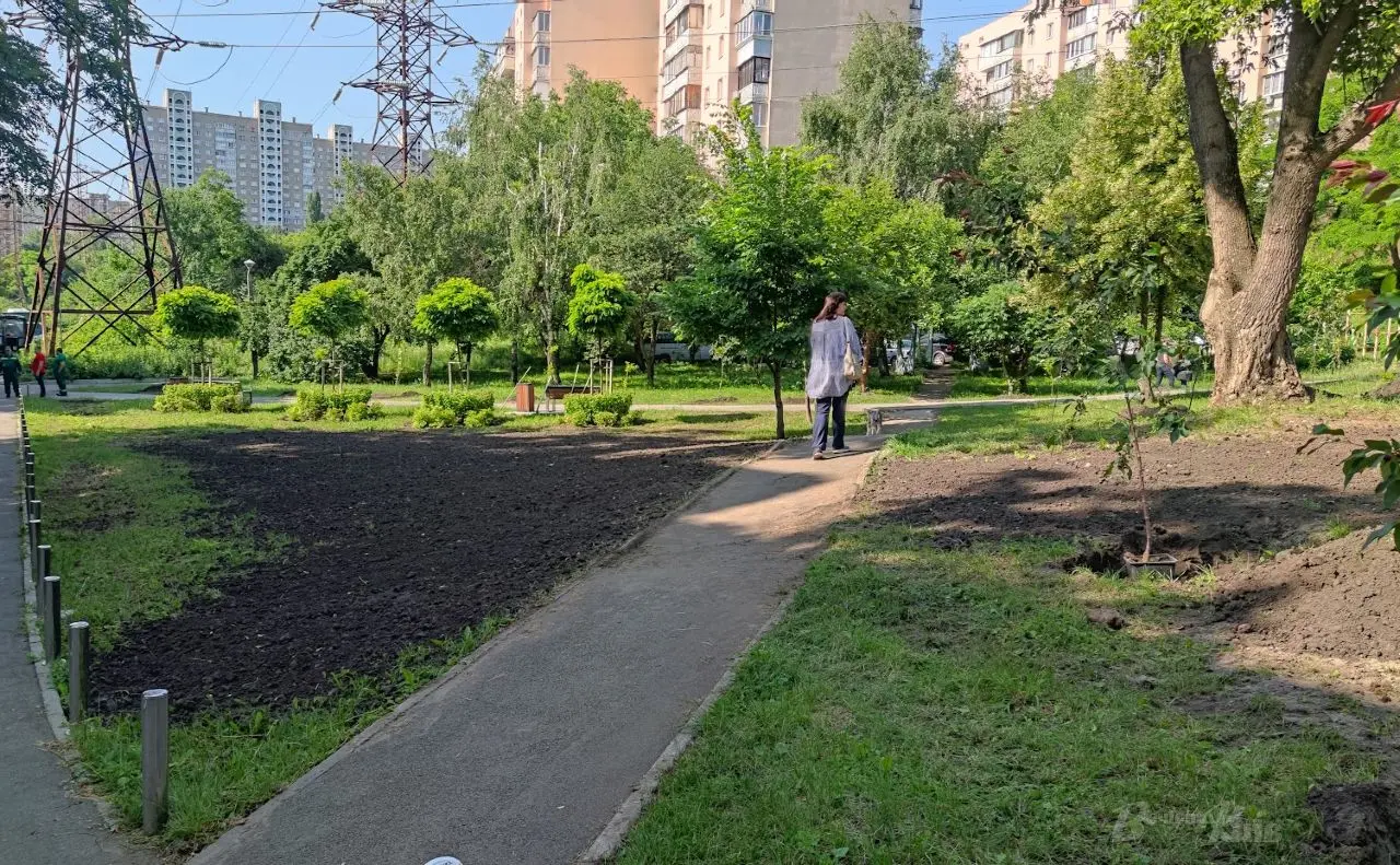 У Подільському районі столиці влаштували новий сквер