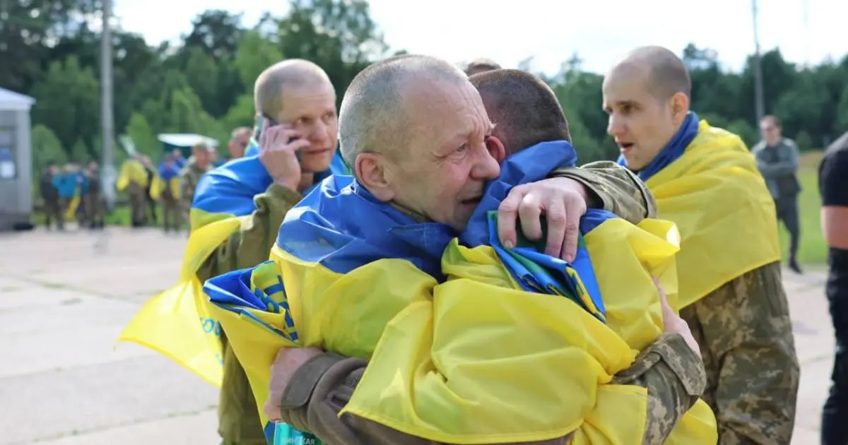 Військові з Харківщини повернулися з російського полону