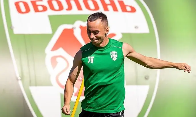 &quot;Приятно снова играть в этой футболке&quot;. Ильин - о возвращении в Оболонь