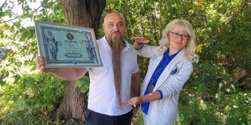 Власник найдовшої в Україні бороди мешкає у Вінниці