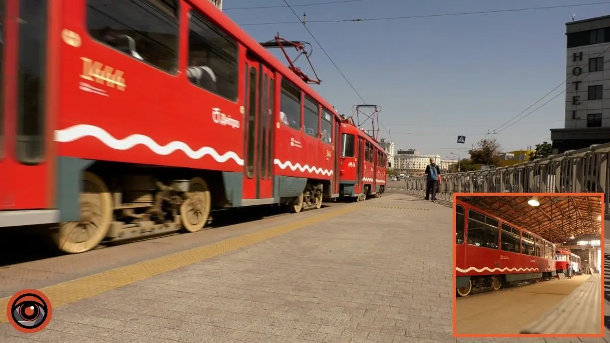 Changes to Tram Routes in Dnipro Due to Track Repairs