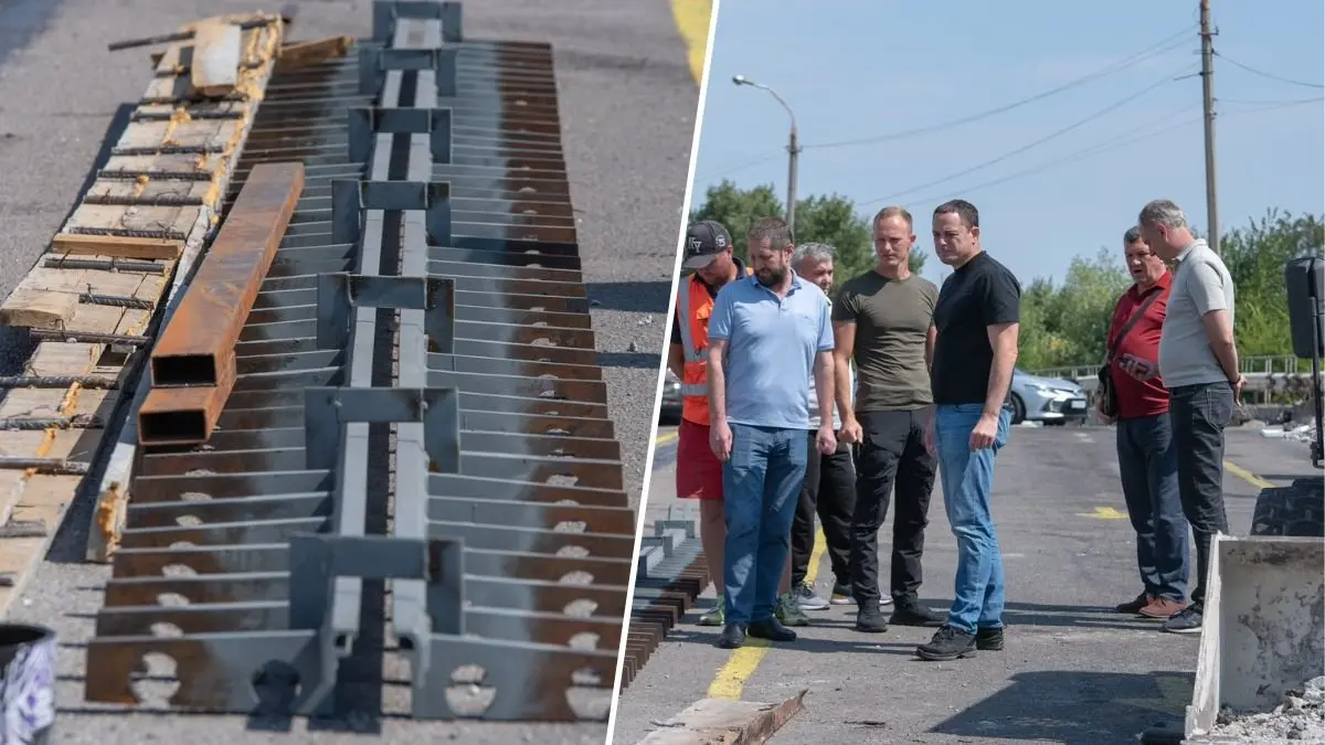 У Кам’янському триває ремонт швів на шляхопроводі по проспекту Ювілейному: що вже зробили