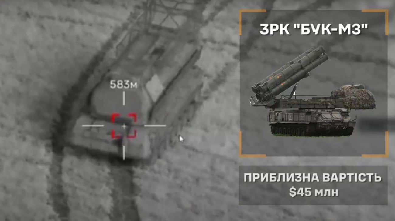 Розвідники показали знищення новітнього ворожого ЗРК "Бук-М3"