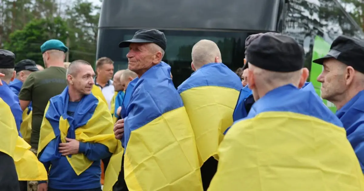 Шестеро мешканців Харківщини повернулись з російського полону 
