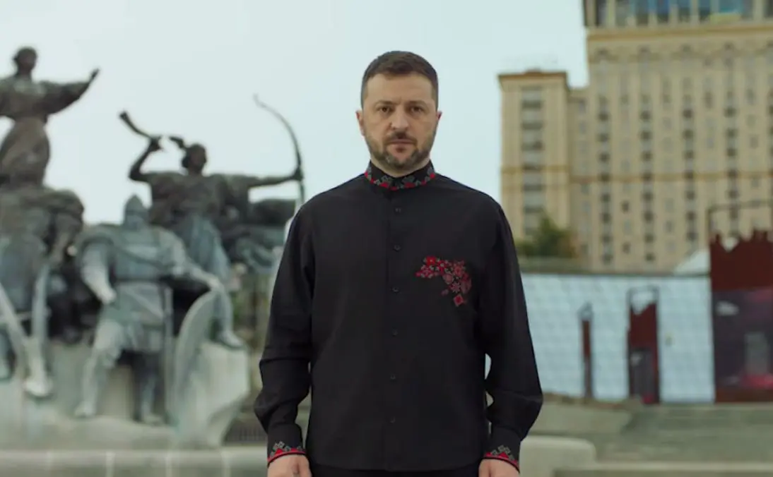 Володимир Зеленський привітав українців з Днем Незалежності