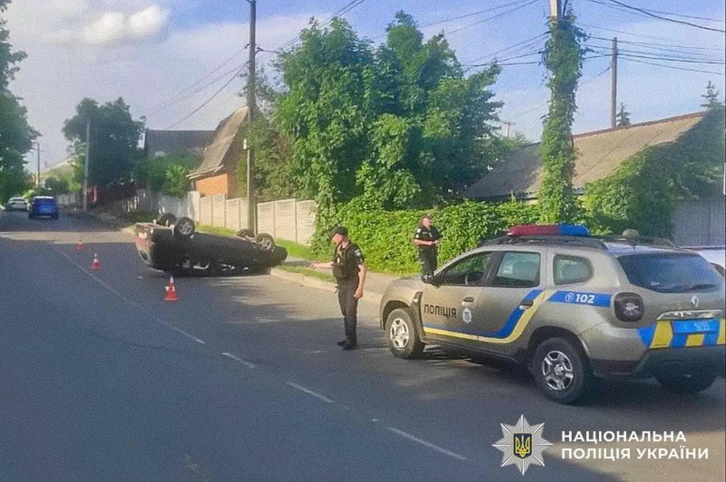 У Жмеринці чоловік викрав авто і потрапив ним у ДТП біля заправки