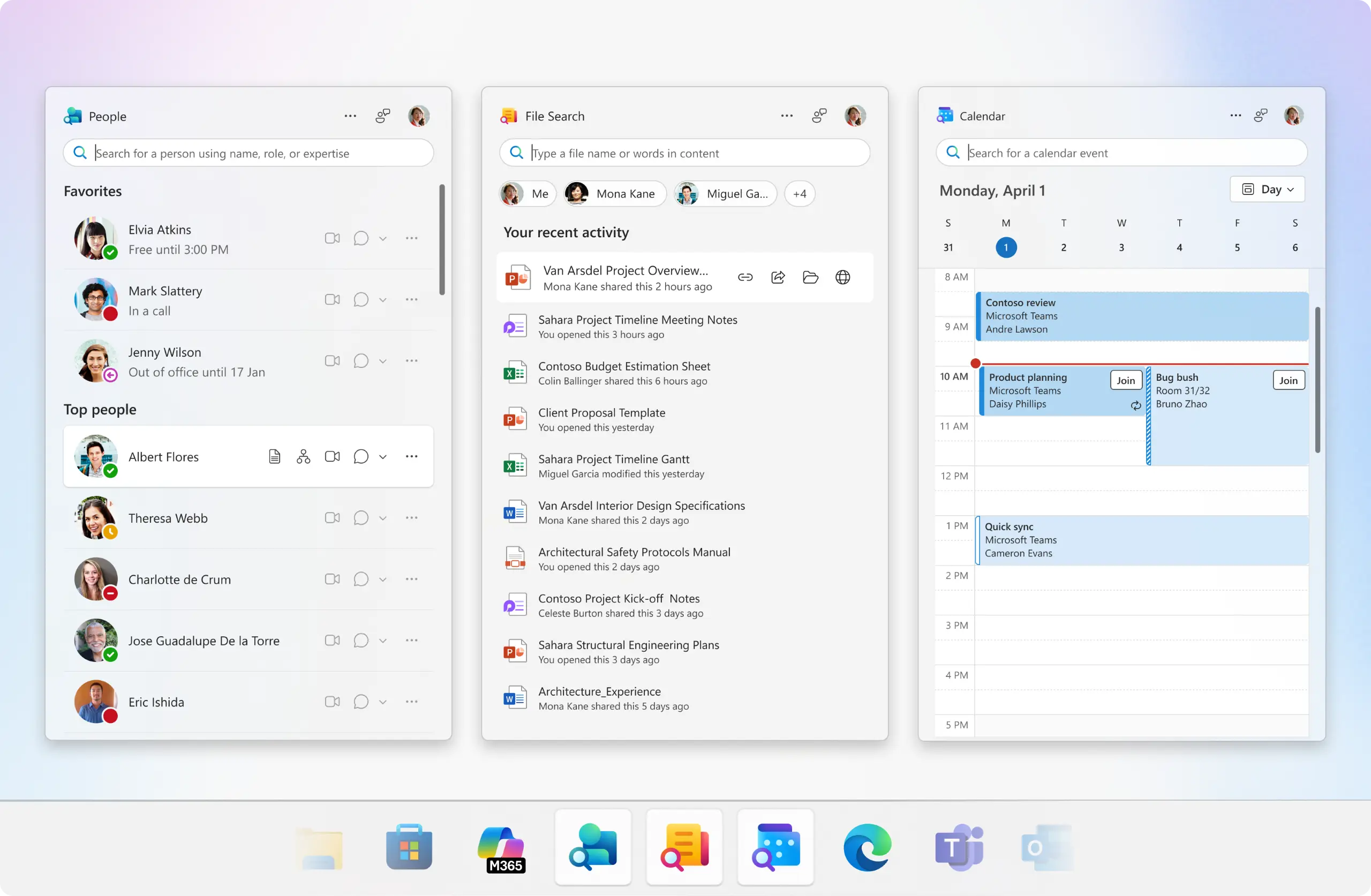 Microsoft 365 Companions: Quick Access for Windows 11