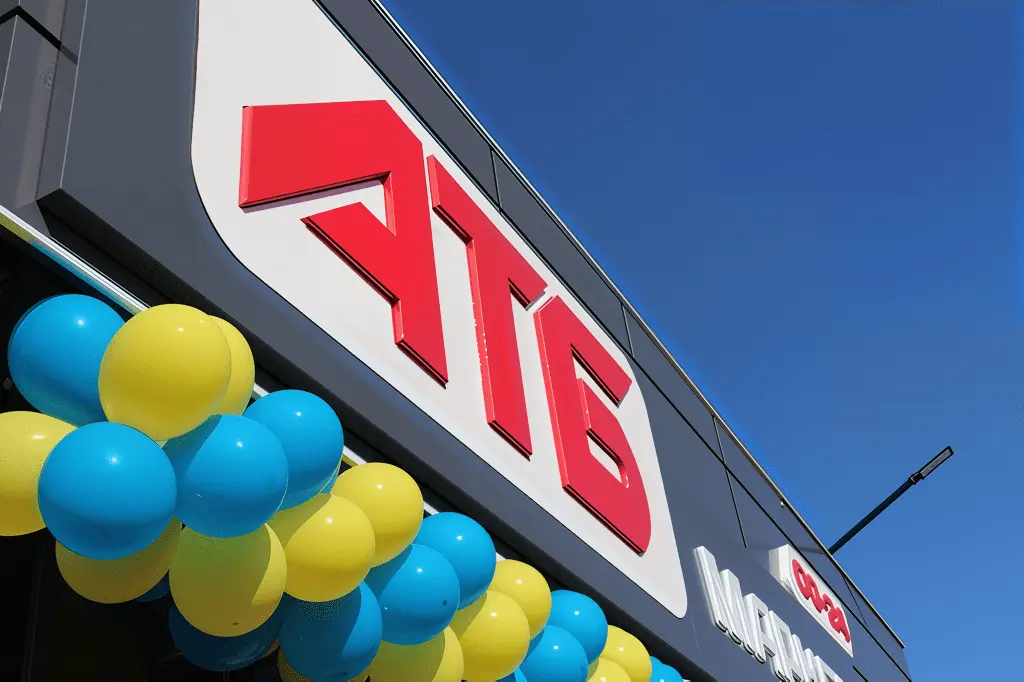 Відбудований після обстрілу магазин «АТБ» знову приймає покупців у Стоянці