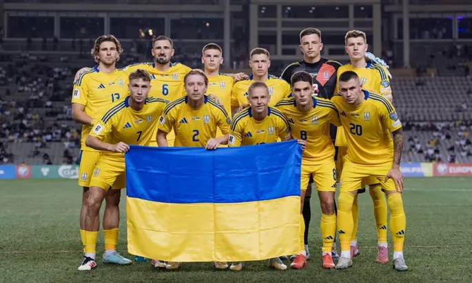 Украинские болельщики на стадионе в Баку раскритиковали игроков сборной. ВИДЕО