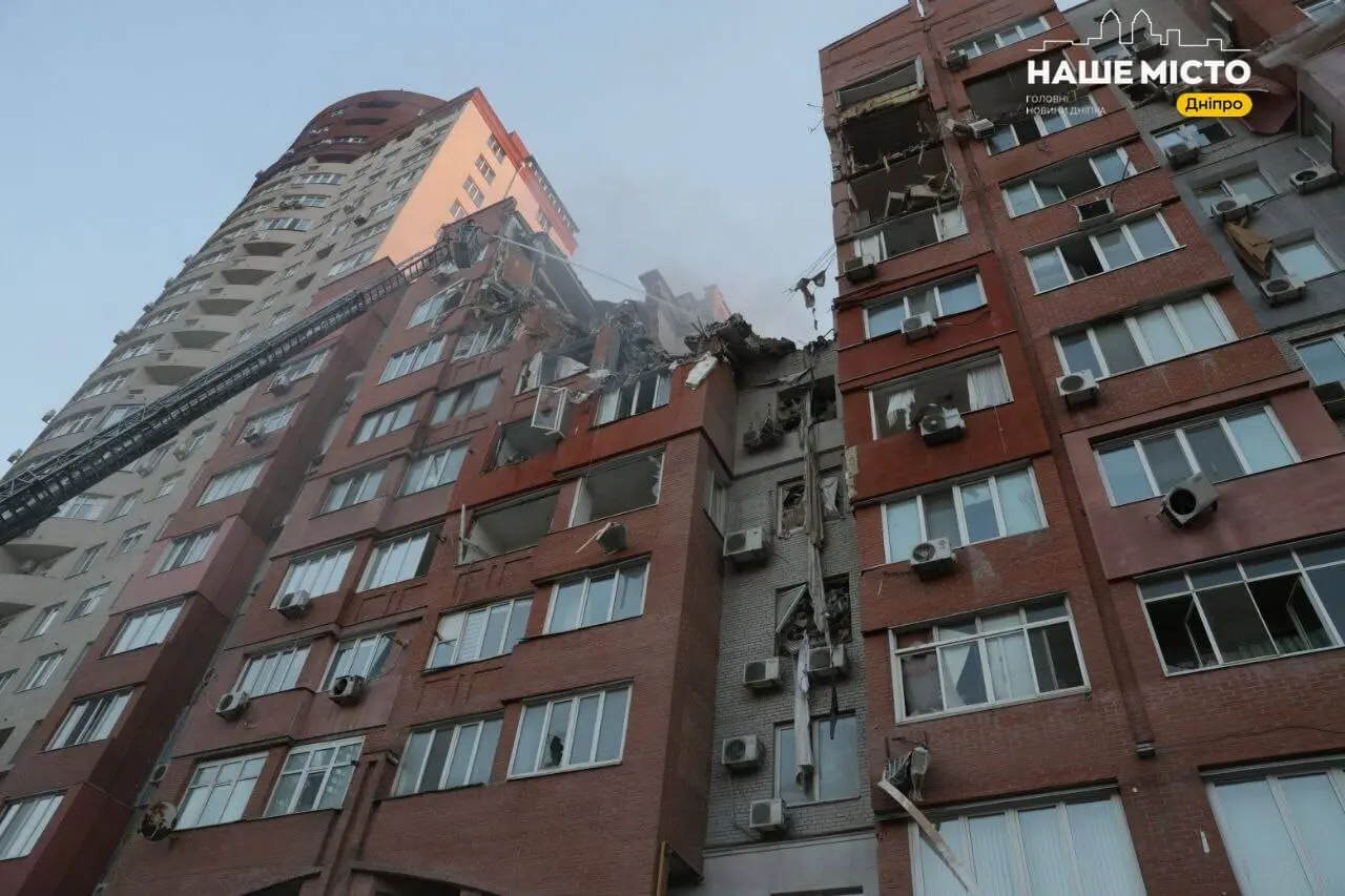 У Дніпрі планують капітально відремонтувати будинок на Виконкомівській, в який вдарила ворожа ракета