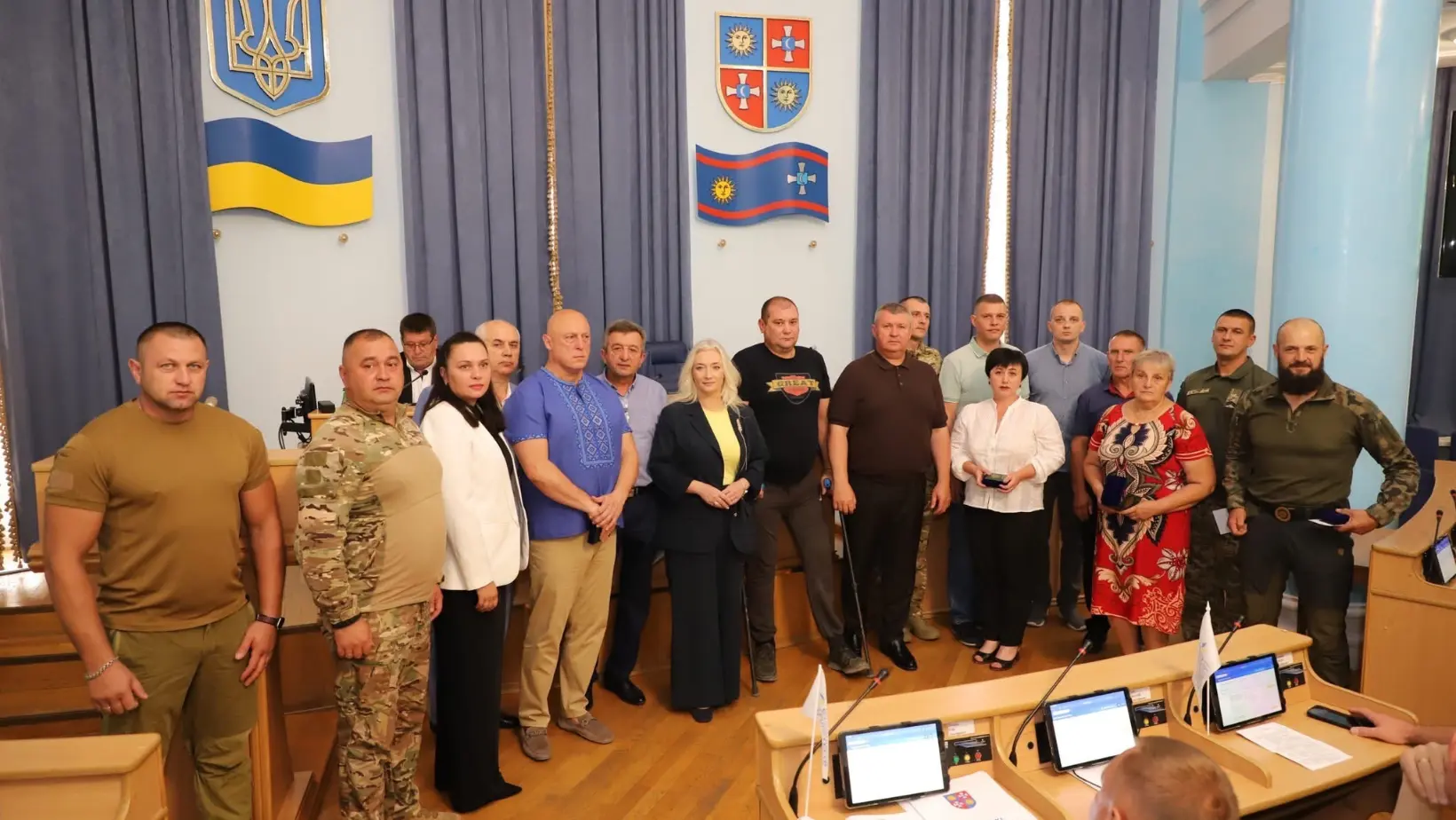 На Вінниччині відзначили 17 мешканців за заслуги