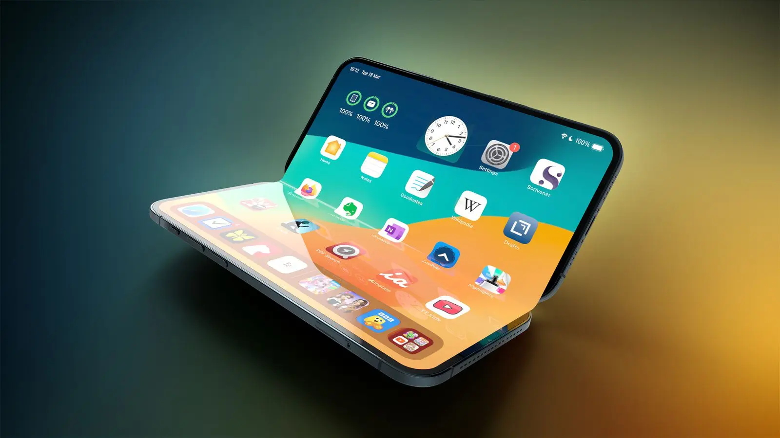 iPhone Fold вийде у 2026: Apple готує проривний складний смартфон за $1 999