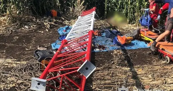 На Хмельниччині через падіння вітровимірювальної вишки загинув 20-річний чоловік