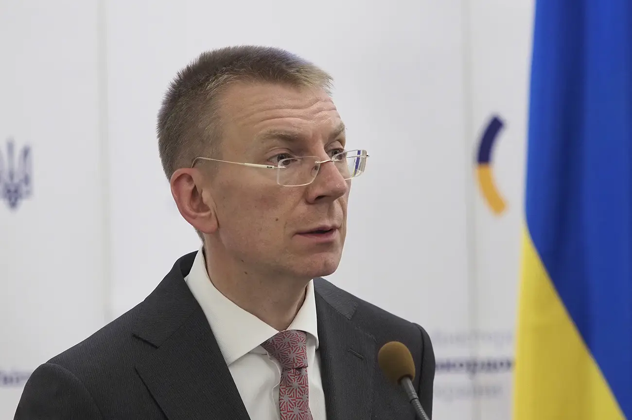 Ринкевичс нагадав про мирний договір між Латвією та Росією