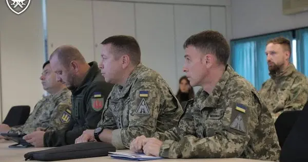 Українські військові вчать данських колег протидіяти ударним дронам