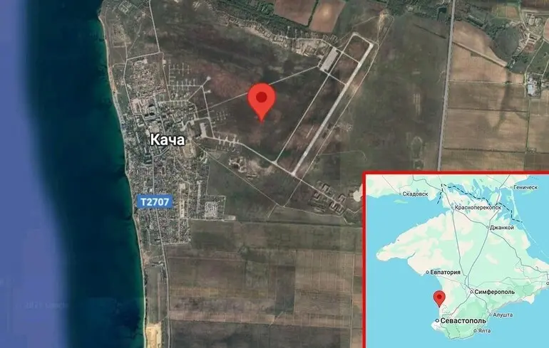 Удари дронами по аеродрому Кача: нові дані від АТЕШ
