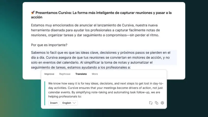 Інструменти ШІ від Grammarly працюють п’ятьма новими мовами