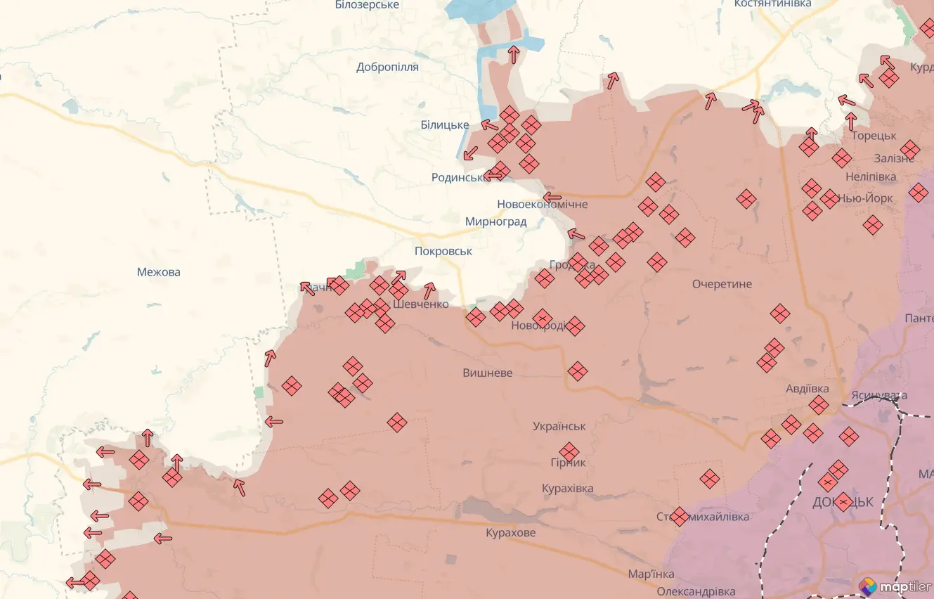 ЗСУ відбили атаки противника та стримують наступ на фронті