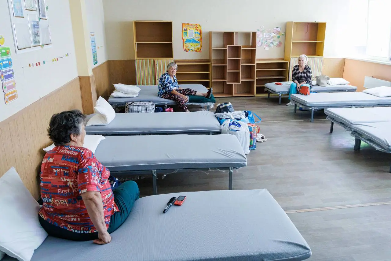 Транзитний центр на Харківщині для евакуйованих з Донеччини
