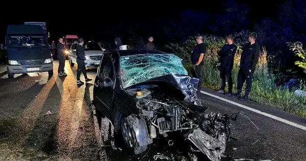 Внаслідок важкої аварії на Закарпатті госпіталізували чотирьох людей