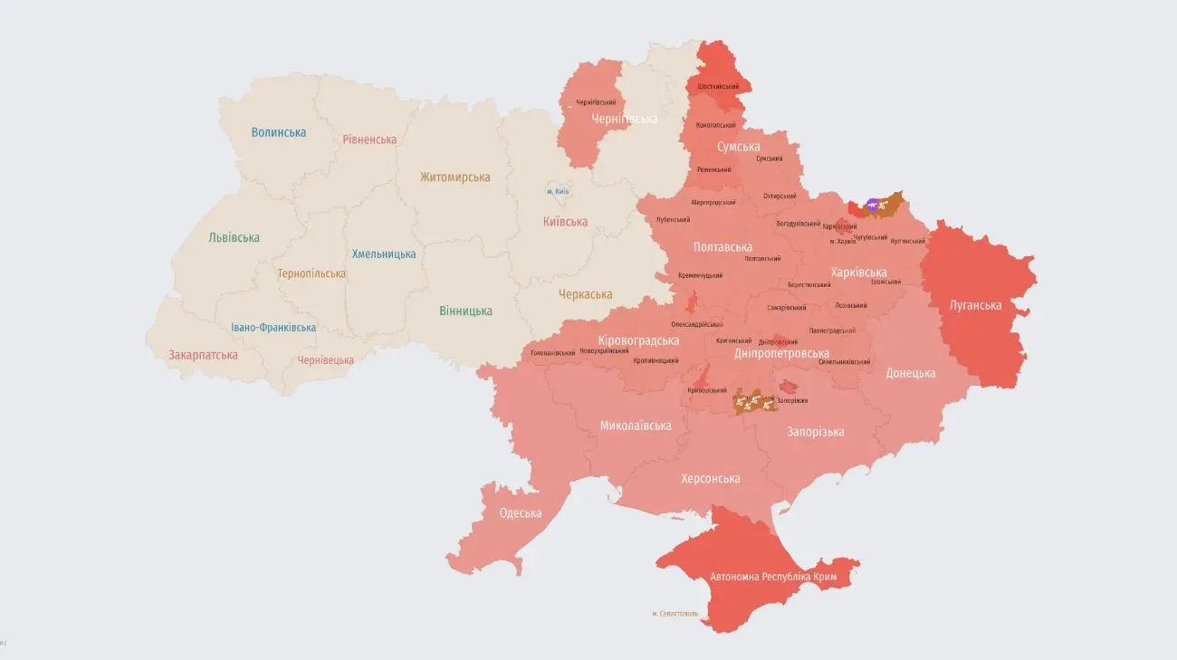 Повітряні сили попереджали про загрозу застосування балістики з Криму