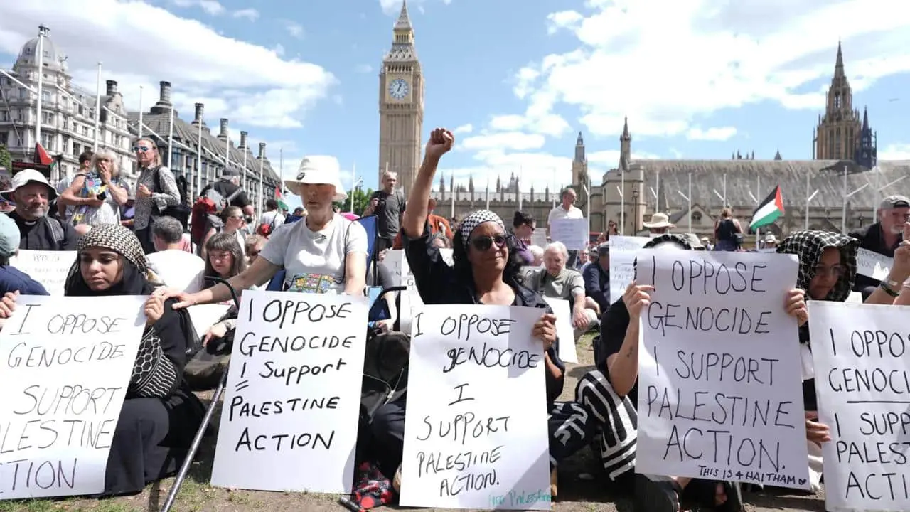 Протести на підтримку Palestine Action: Затримано понад 50 осіб у