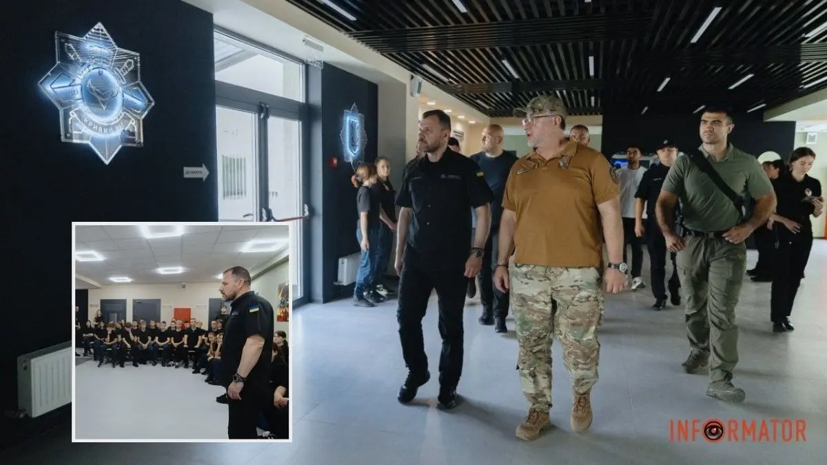 У Кривому Розі відкрили новий ліцей МВС для дітей загиблих захисників
