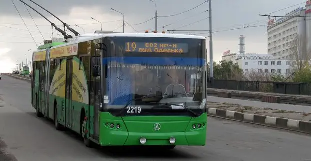 У неділю тролейбуси не ходитимуть в одному з районів Харкова