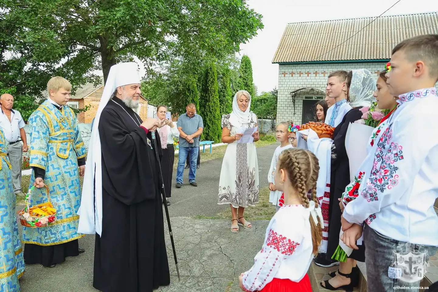 Митрополит Симеон завершив Літургію з нагоди річниці храму в селі на Вінниччині