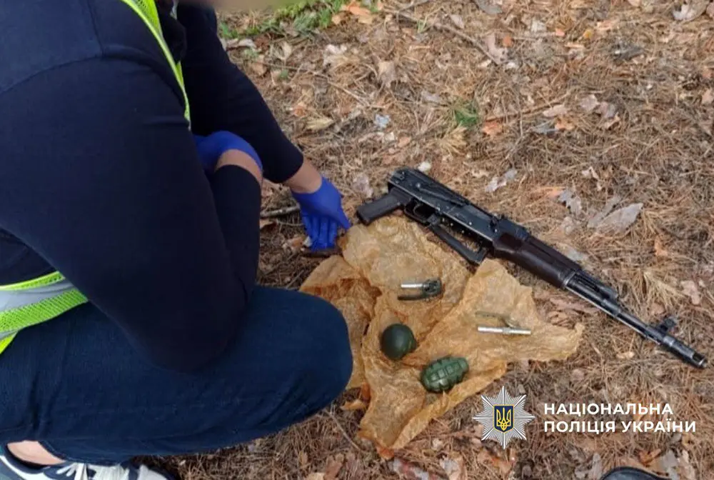 Поліція затримала на Харківщині підозрюваного в торгівлі зброєю