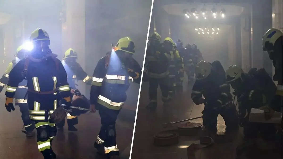 Багато диму та рятувальників: що відбувалося в метро Дніпра